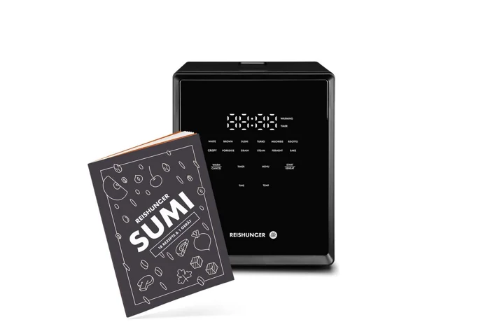 Reishunger Reiskocher SUMI – Digitaler Multikocher – 12 Programme und Warmhaltefunktion, 600 W