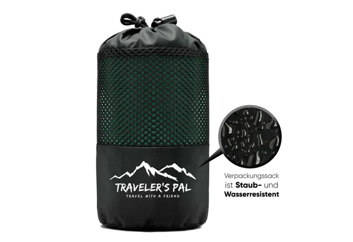 Traveler's Pal Schlafsackinlett Traveler's Pal Hüttenschlafsack aus 100% Duraweave, (Schlafsack mit Reißverschluss an Seite und Fußende), - Leichter u