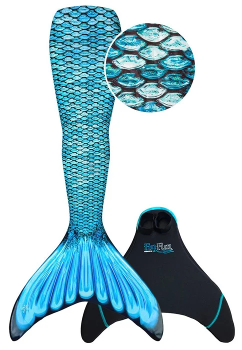 Fin Fun Monoflosse Fin Fun Meerjungfrauenflosse in Kinder Größen - Tidal Teal