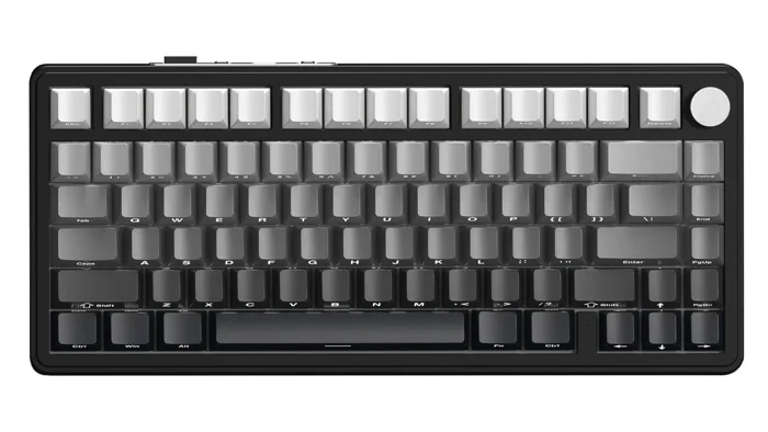 ATTACK SHARK ATTACK SHARK X85 Tri-Mode Gasket Mechanische Tastatur mit Knopf Gaming-Tastatur