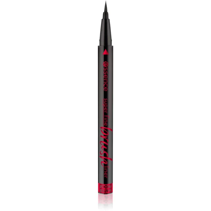 essence Super Fine Brush Liner Eyeliner im Filzstift Farbton Black 0,7 g