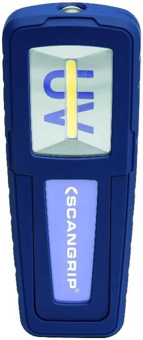 SCANGRIP UV-FORM - COB-LED pracovní světlo a UV světlo v jednom, až 250 lumenů