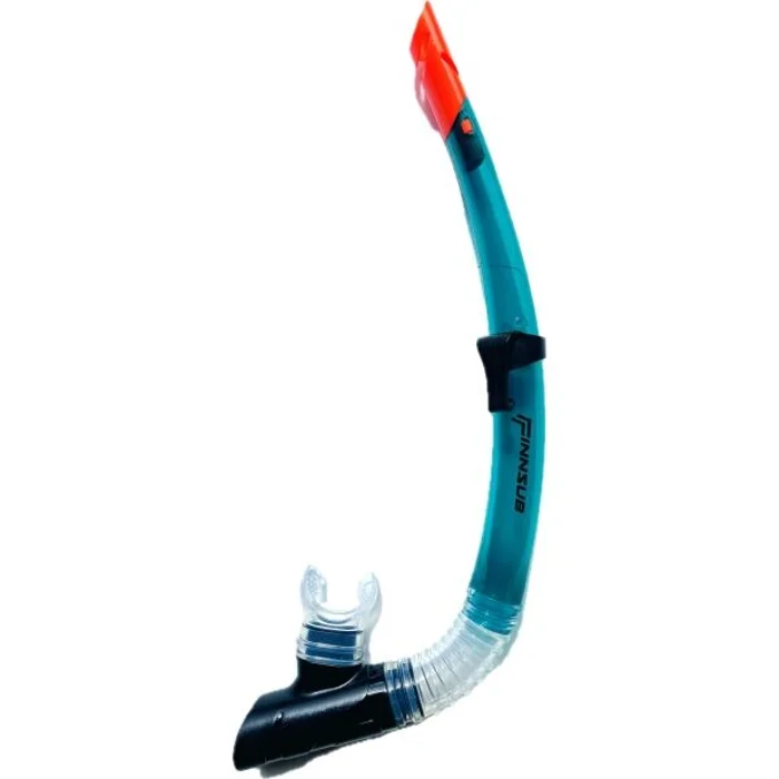 FINNSUB REBEL SNORKEL KIDS Dětský šnorchl s ventilkem, tmavě zelená, velikost