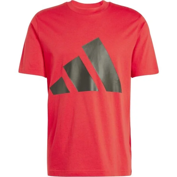 adidas BIG LOGO TEE Pánské tričko, červená, velikost