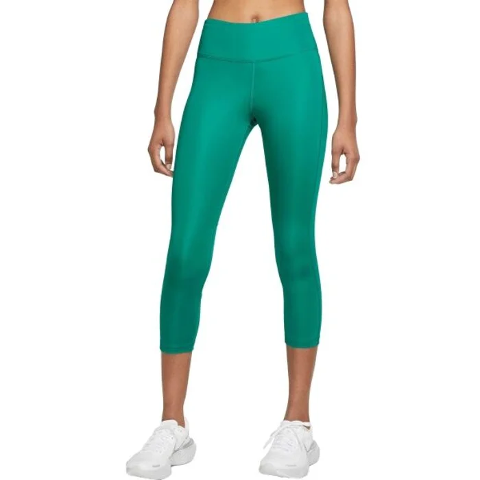 Nike DRI-FIT FAST Dámské běžecké legíny, zelená, velikost