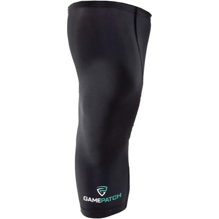 GAMEPATCH COMPRESSION LEG SLEEVE Kompresní unisex návlek, černá, velikost