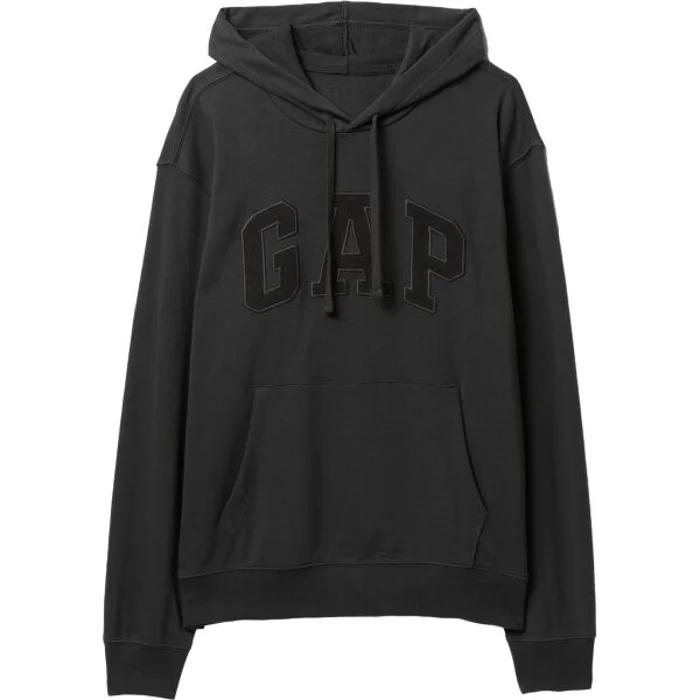 GAP V-FRCH HERITAGE LOGO Pánská mikina, tmavě šedá, velikost