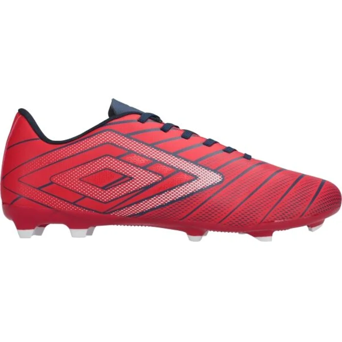 Umbro VELOCITA ELIXIR LEAGUE FG Pánské kopačky, červená, velikost 42.5