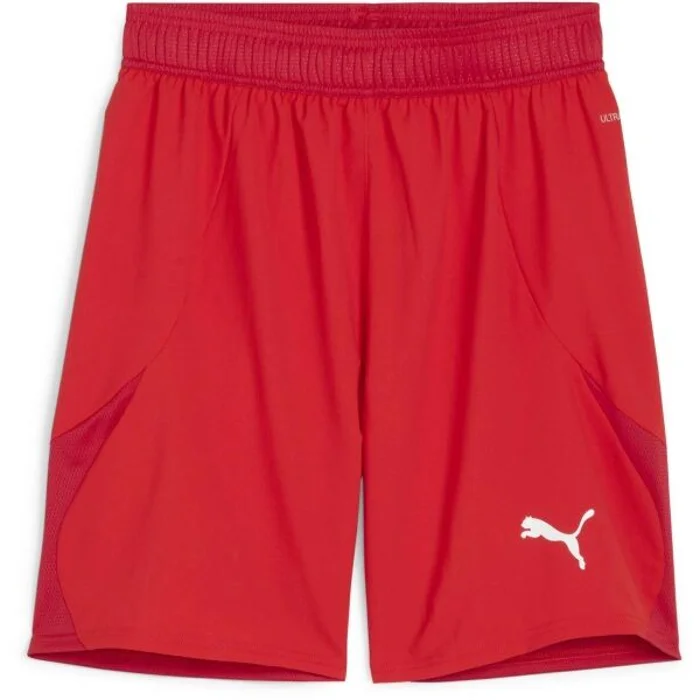 Puma TEAMFINAL SHORTS Pánské fotbalové šortky, červená, velikost