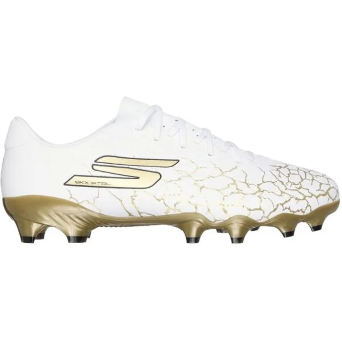 Skechers SKX 1.5 ACADEMY Pánské lisovky, bílá, velikost