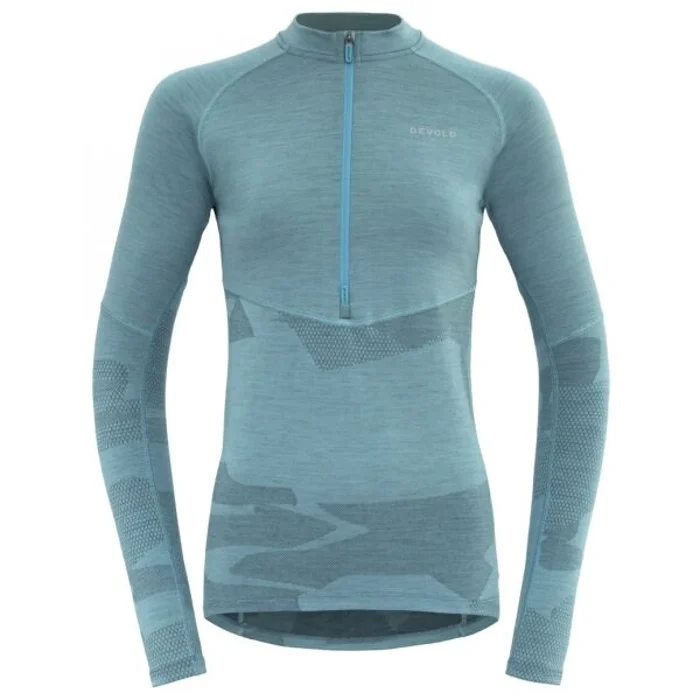 Devold STANDAL MERINO SHIRT Dámské triko, modrá, velikost