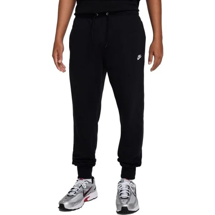 Nike CLUB FLEECE Pánské běžecké tepláky, černá, velikost