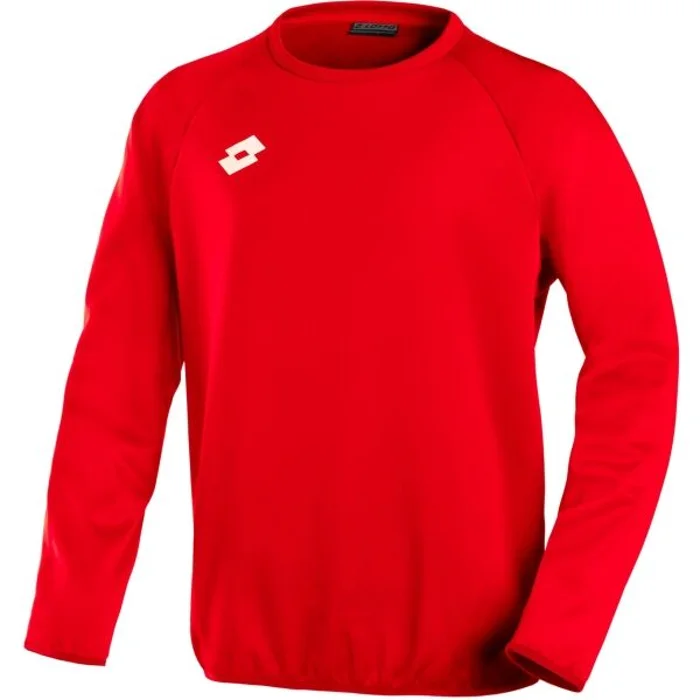 Lotto ELITE SWEATSHIRT Pánská fotbalová mikina, červená, velikost