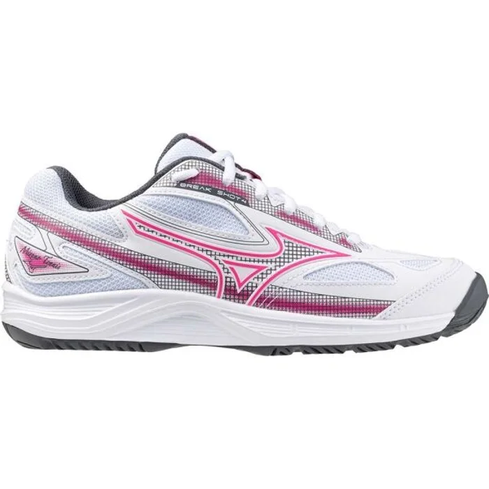 Mizuno BREAK SHOT 4 AC W Dámská tenisová obuv, bílá, velikost 40.5
