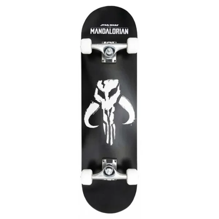 Disney MANDALORIAN LOGO Skateboard, černá, velikost