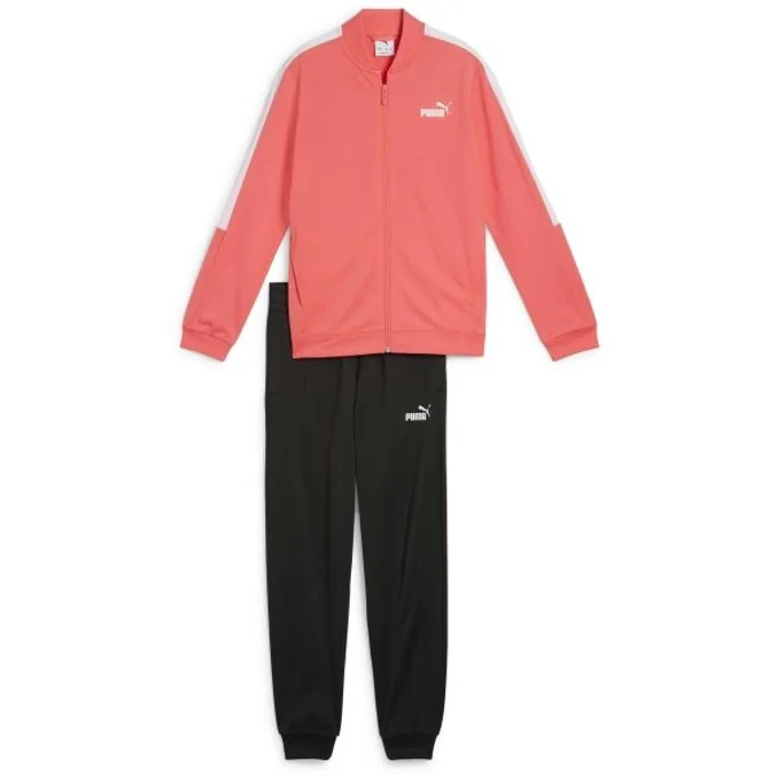 Puma BASBALL POLY SUIT G Dětská souprava, lososová, velikost