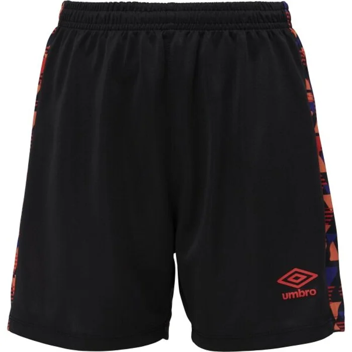 Umbro FORMATION KNIT SHORT - JNR Dětské sportovní kraťasy, černá, velikost