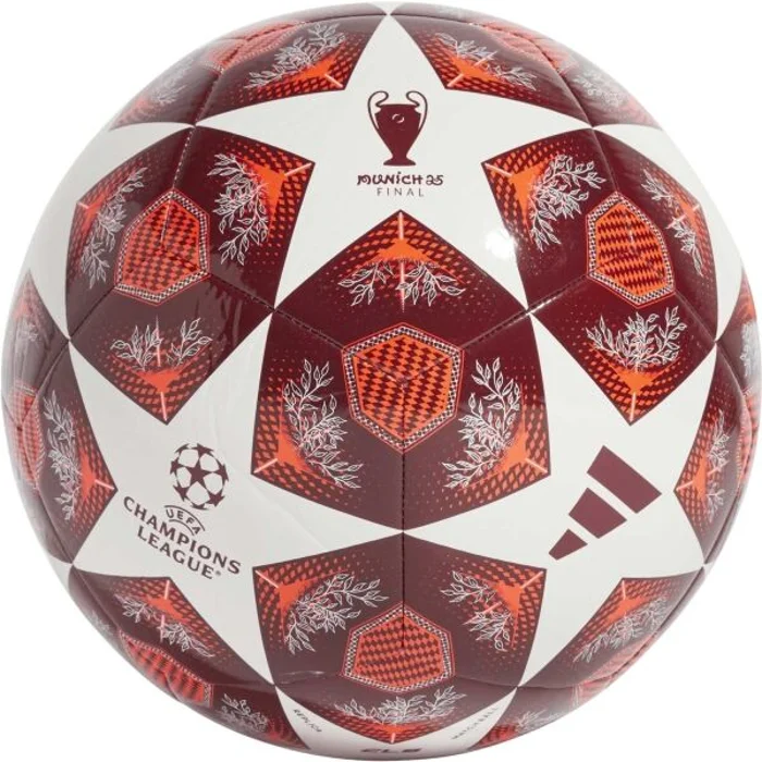adidas UCL CLUB Fotbalový míč, červená, velikost