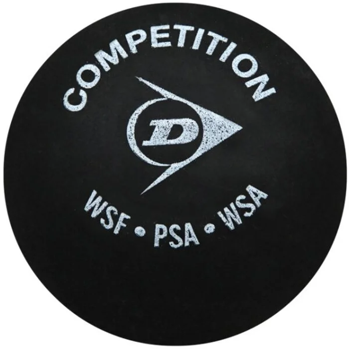 Dunlop COMPETITION Squash míček, bílá, velikost