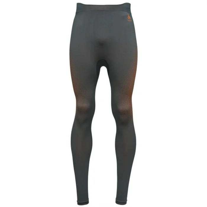 Odlo PERFORMANCE WARM ECO Pánské funkční kalhoty, tmavě šedá, velikost
