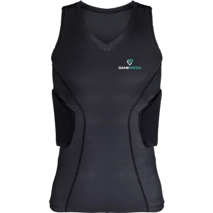 GAMEPATCH PADDED SHIRT PRO Kompresní unisex triko, černá, velikost