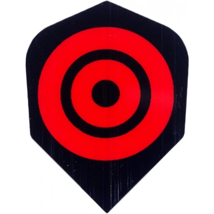 Windson TARGET PLAST 3 KS Letky na šipky standard, červená, velikost