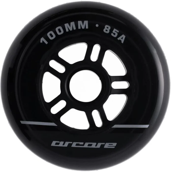 Arcore INLINE WHEELS 4PACK 100-85A Inline kolečka, černá, velikost