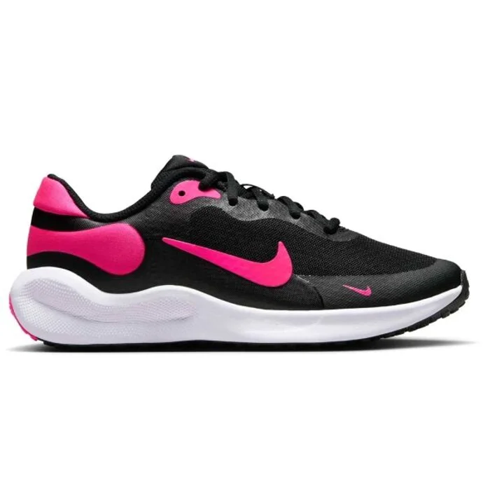 Nike REVOLUTION 7 (GS) Juniorská běžecká obuv, černá, velikost 37.5