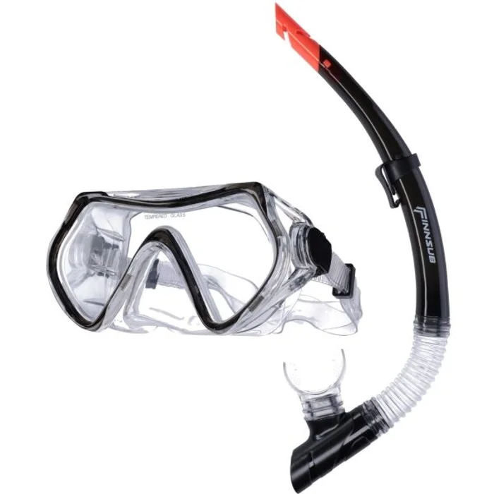 FINNSUB NEPTUN SET ADULT Potápěčský set, černá, velikost