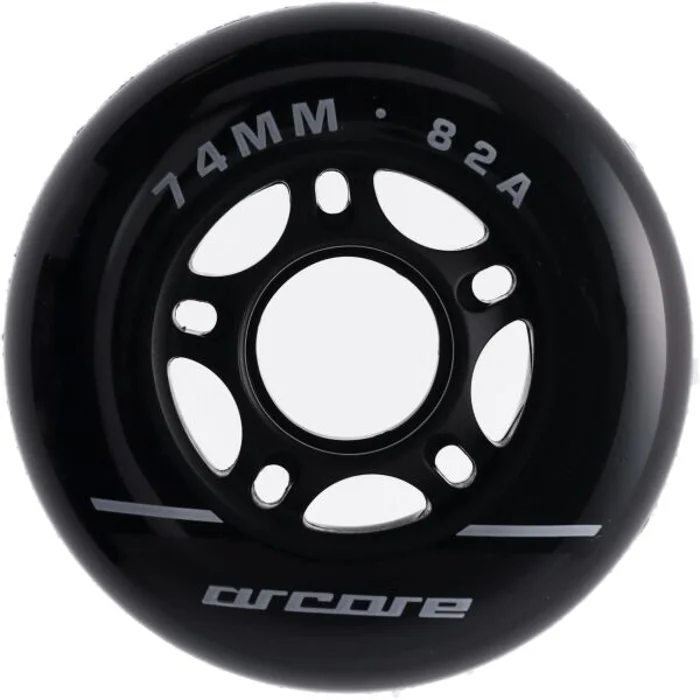 Arcore INLINE WHEELS 4PACK 74-82A Inline kolečka, černá, velikost