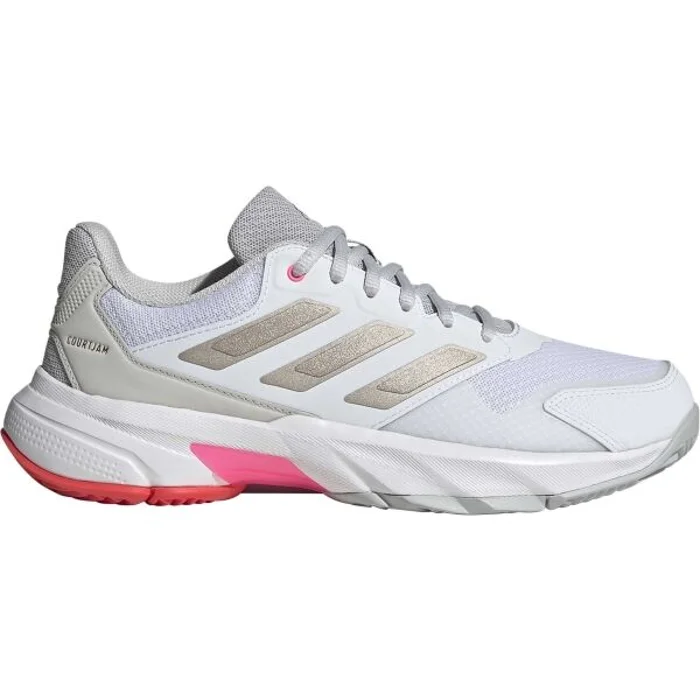 adidas COURTJAM CONTROL 3 W Dámská tenisová obuv, bílá, velikost 37 1/3