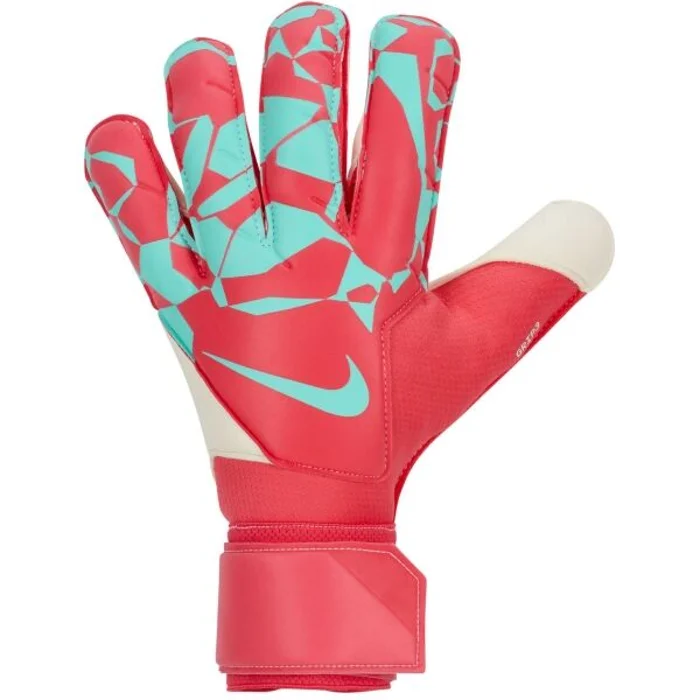 Nike GOALKEEPER GRIP 3 Pánské brankářské rukavice, červená, velikost