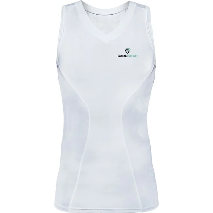 GAMEPATCH COMPRESSION SHIRT Kompresní unisex triko, bílá, velikost