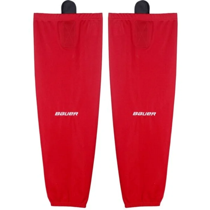 Bauer FLEX STOCK HOCKEY SOCK YTH Dětské štulpny, červená, velikost