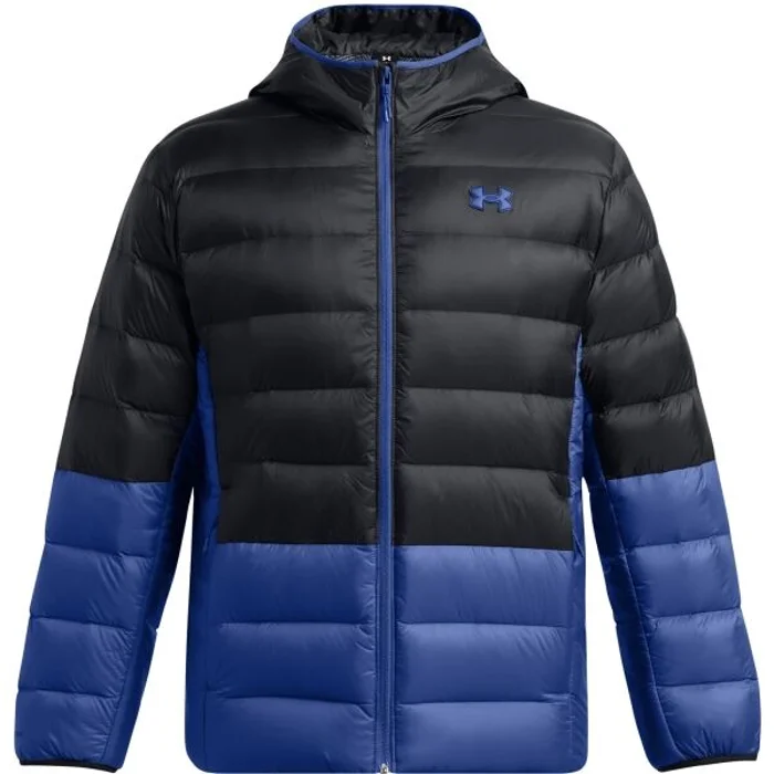 Under Armour LEGEND DOWN HOODED Pánská bunda, černá, velikost