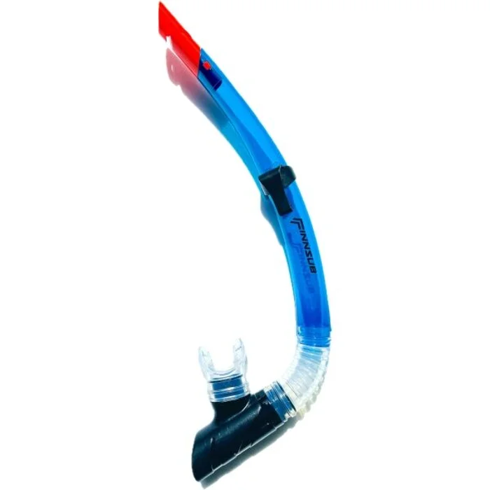 FINNSUB REBEL SNORKEL KIDS Dětský šnorchl s ventilkem, modrá, velikost