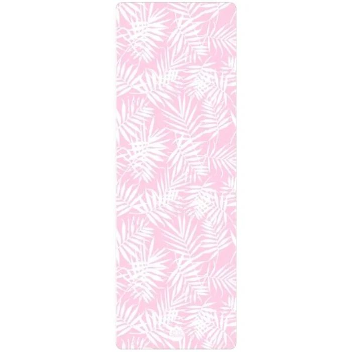 YOGGYS LARGE TOWEL PINK TROPICAL Ručník na jógu, růžová, velikost