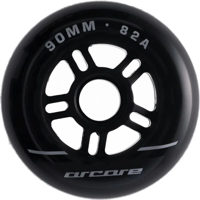 Arcore INLINE WHEELS 4PACK 90-82A Inline kolečka, černá, velikost