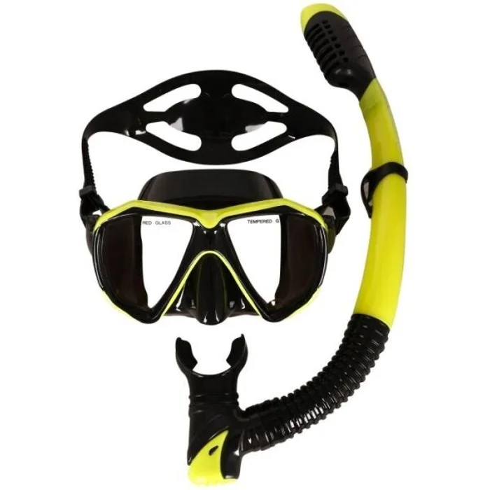 FINNSUB TRITON SET ADULT Potápěčský set, žlutá, velikost