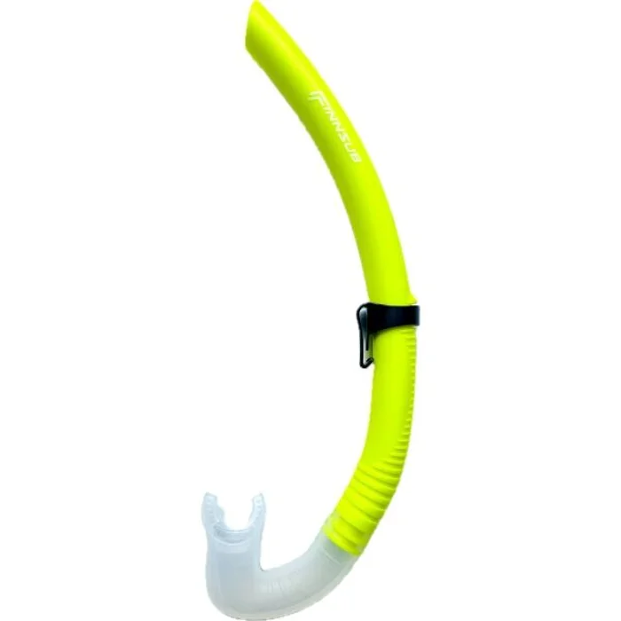 FINNSUB ERGO SNORKEL KIDS Dětský šnorchl s ventilkem, reflexní neon, velikost