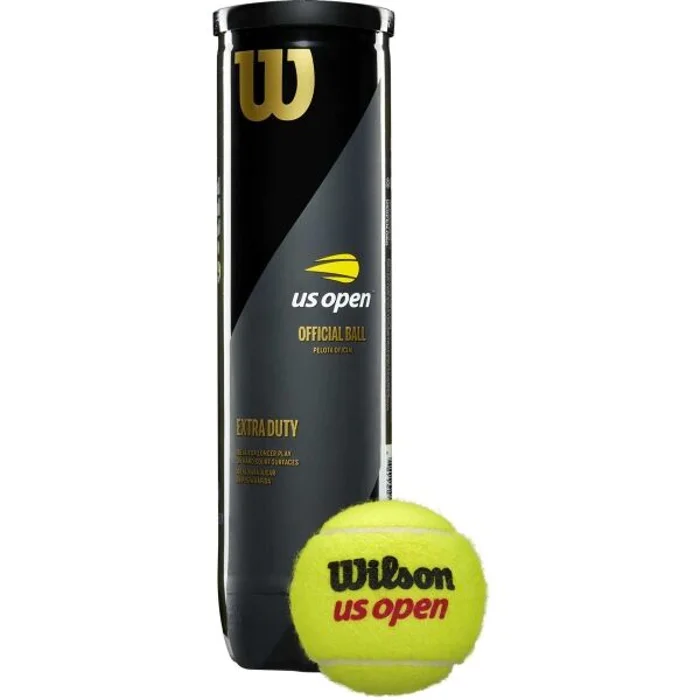 Wilson US OPEN Tenisové míče, žlutá, velikost