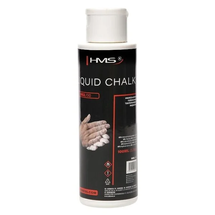HMS MGL100 100ML Tekuté magnézium (chalk), bílá, velikost