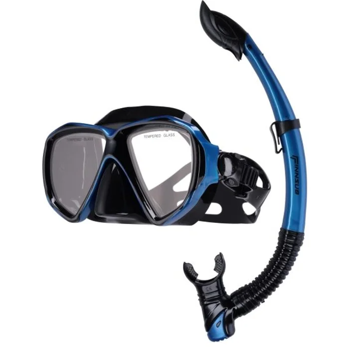 FINNSUB TRITON SET ADULT Potápěčský set, modrá, velikost