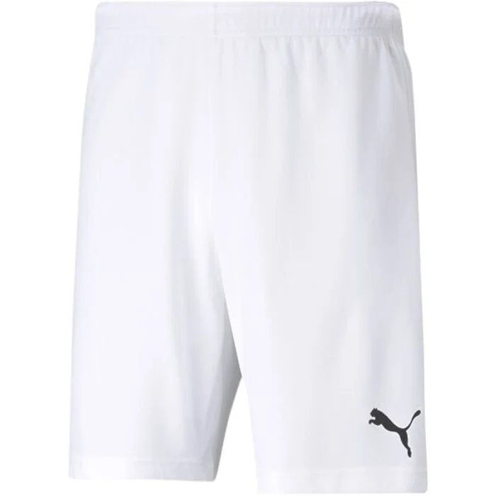 Puma TEAMRISE SHORTS Pánské kraťasy, bílá, velikost