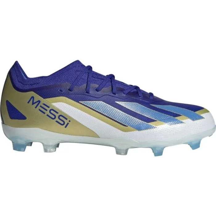 adidas X CRAZYFAST ELITE FG J MESSI Dětské kopačky, modrá, velikost