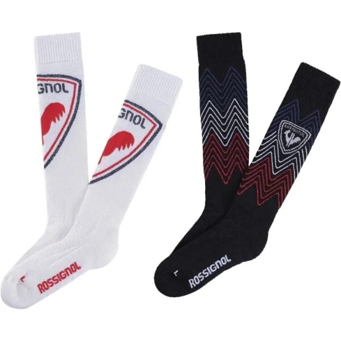 Rossignol ROOSTER 2P X3 W Lyžařské ponožky, černá, velikost