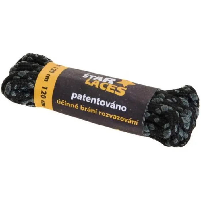 PROMA STAR LACES 160 CM Tkaničky, šedá, velikost