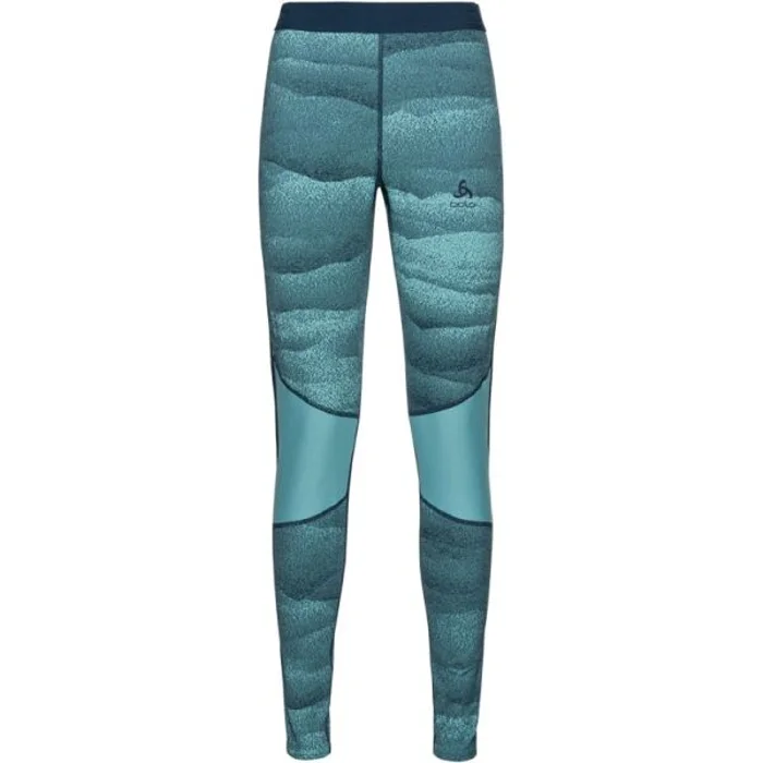 Odlo BL BOTTOM LONG WHISTLER ECO Dámské funkční kalhoty, modrá, velikost