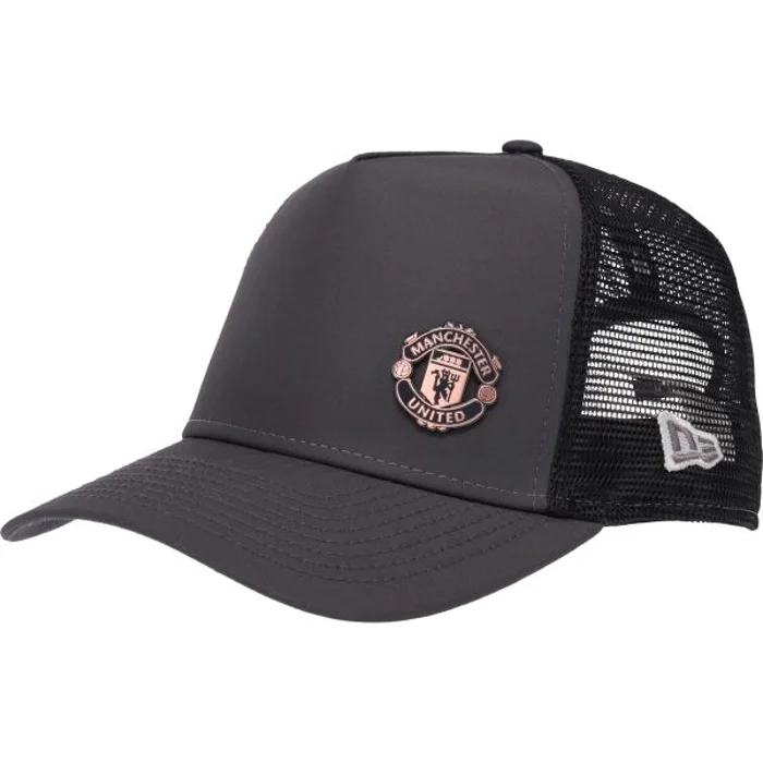 New Era BRONZE EF TRUCKER MANUTD Kšiltovka, tmavě šedá, velikost