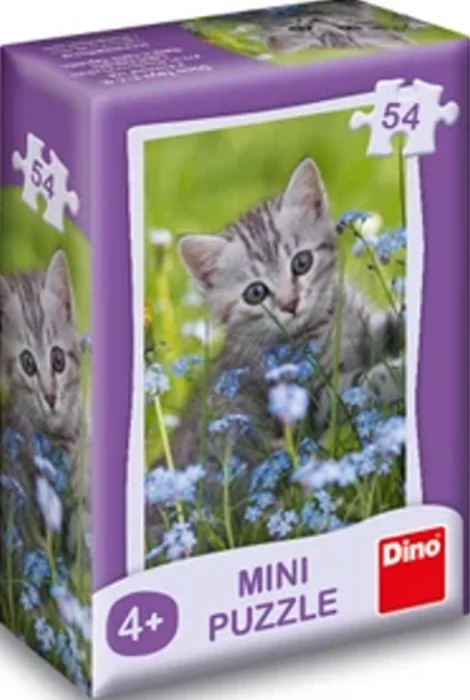 Puzzle Zvířátka 54 dílků minipuzzle (mix)